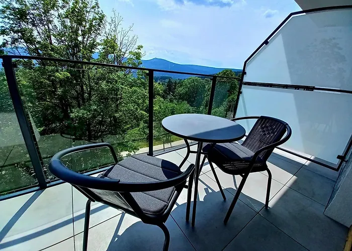 Komfortowy Apartament Z Widokiem Na Gory Z Sauna Oraz Basenem Hotel Zloty Horyzont Szklarska Poreba